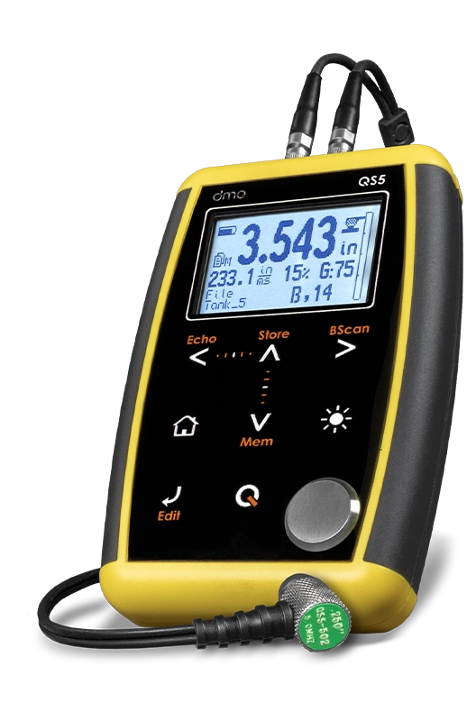 Medidor de espesores por ultrasonido DEMEQ QS5